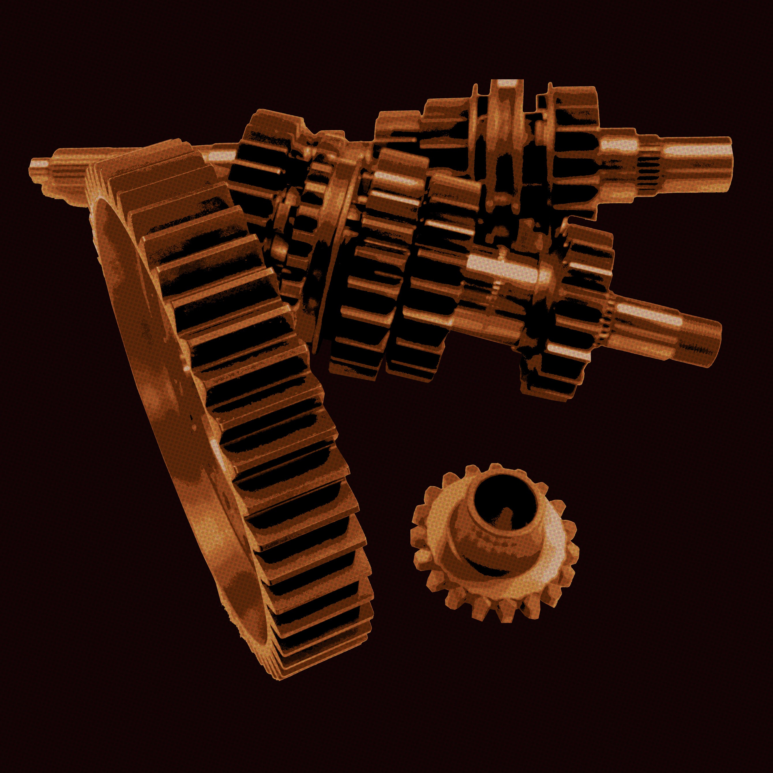 PRE-ORDER, JULY 2026: CD009/A reinforced, straight cut motorsports gear set