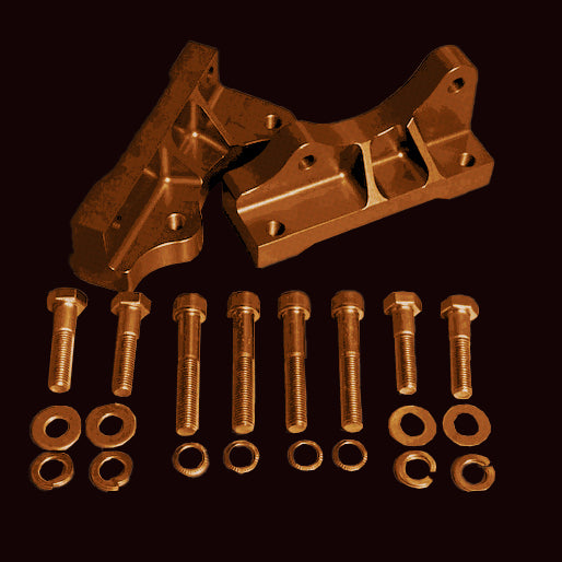 Z33 S1/R-tune PROTO (Brembo F50/B) caliper bracket, 355x32, FRONT, PAIR