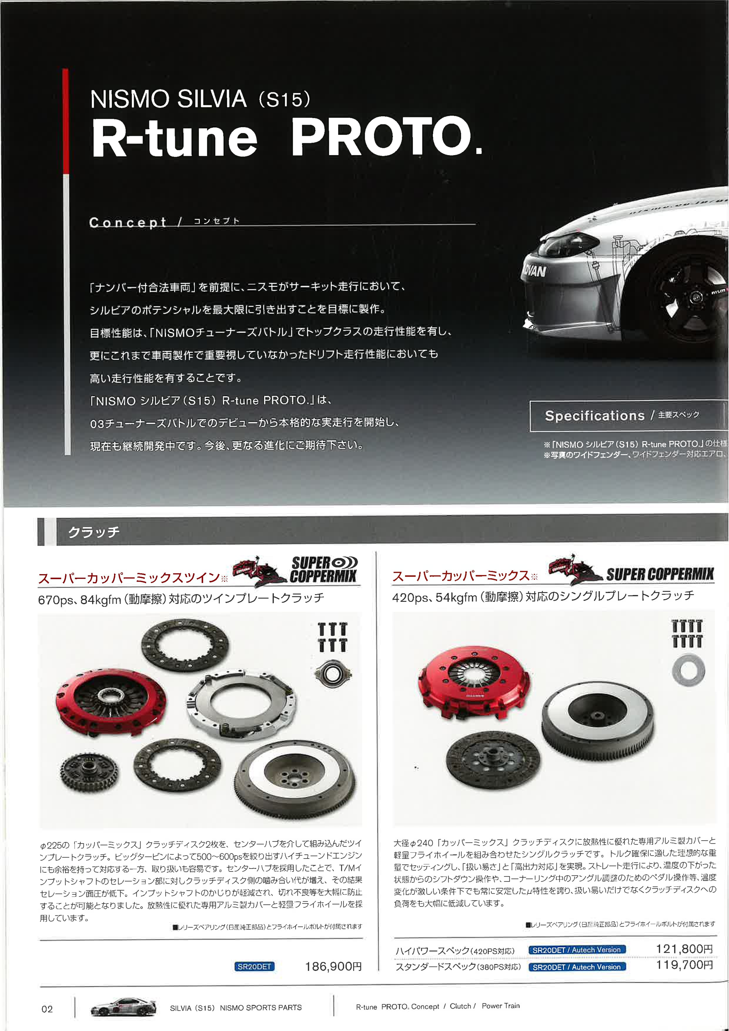 NISMO R-TUNE S15 SILVIA PROTO (2005 OCT)