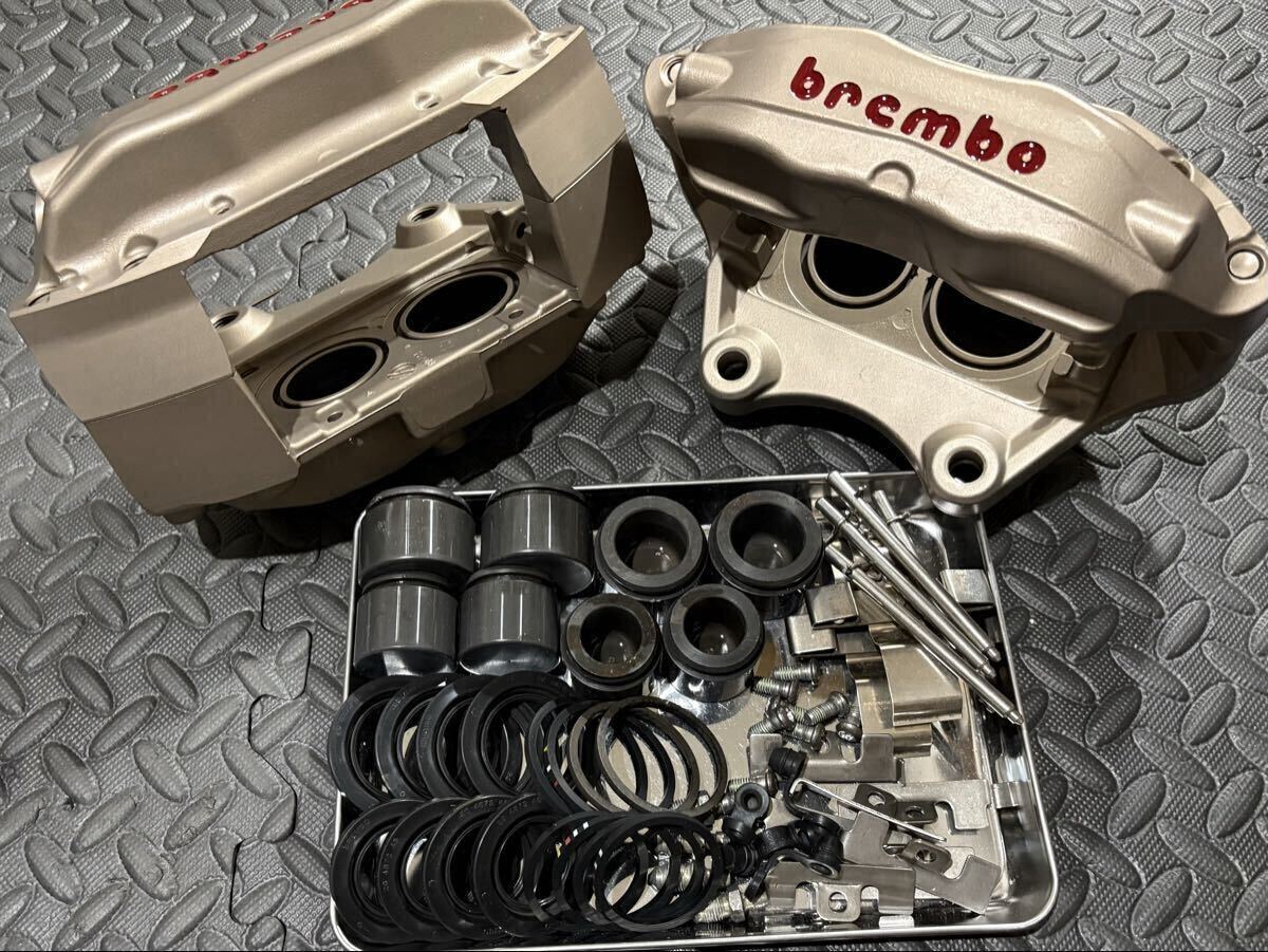OEM Brembo calipers fully refreshed, F/R set