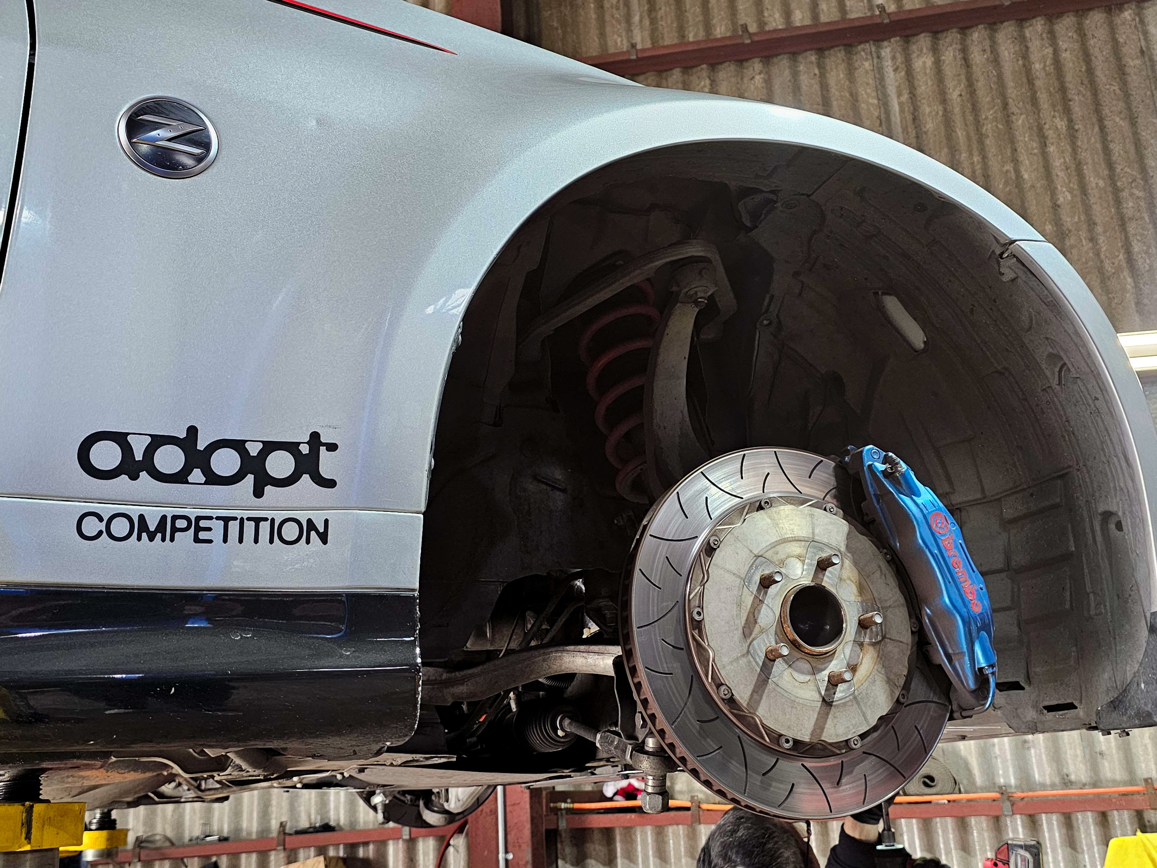 S-tune GT/S1 brake kit, Brembo B/F50 caliper base